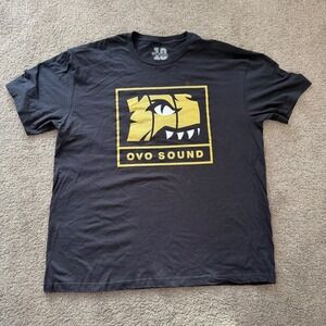 OVO Sound Black 10th Anniversary Graphic T Shirt Mens XL Drake October Very Own